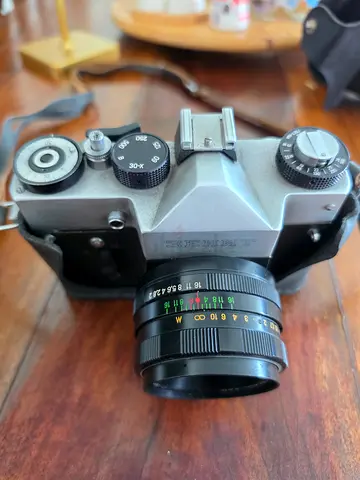 Vintage Zenit-ET 35mm SLR film camera with 50mm Lens