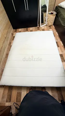Firm white foam mattress (single) - good condition