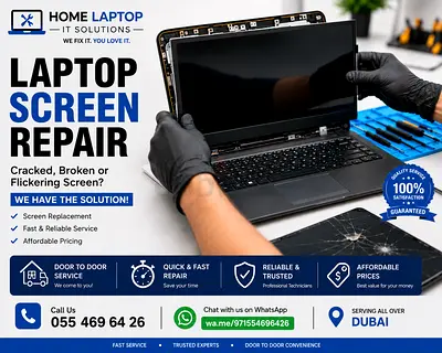 Home Laptop IT Solutions Dubai – Professional Laptop & Gaming PC Repair