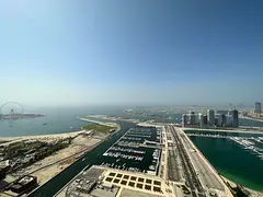 Furnished Master Room/Attch Balcony/next to tram/sea n palm view/Princess Tower,Marina