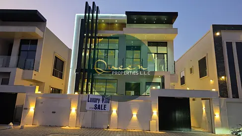 Outstanding Brand New Four Bedroom Villa for Sale in Al Amerah Ajman Spanning 3400 Sq Ft Built Up Area Luxury Finishes Asking Price 1750000 AED Negoti