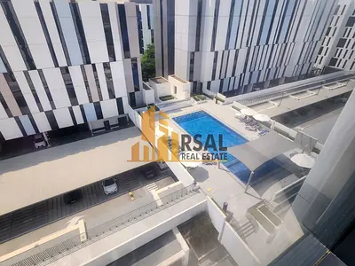 Luxury 1Bhk Apprtment For Family In Aljada community pool view