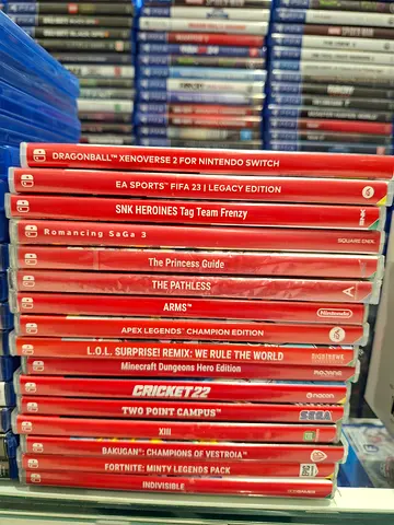 Collection of Nintendo Switch Games - FIFA 23, Dragon Ball Xenoverse 2, and more PRICE START FROM 80