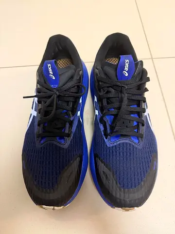 ASICS Gel-Excite mens running shoes - navy/blue, used