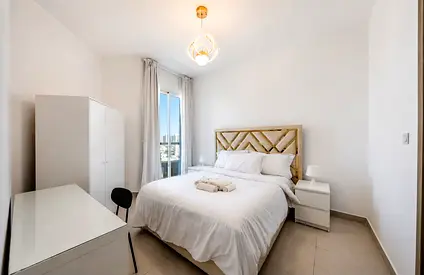 Fully Furnished 1BR | Lake View | Balcony | AED 599K | Great Value