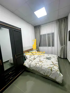 Luxury second occupied studio with open kitchen and open view, fully furnished ✨ Ajman Al Nuaimiya