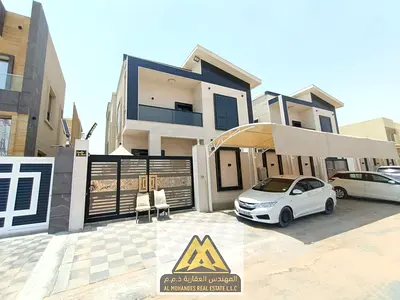 A spacious luxury villa available for annual rent in Al Yasmeen, Ajman. Featuring a modern design, premium finishes