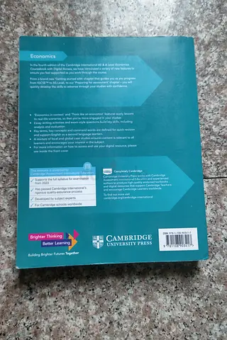Cambridge AS/A Level Economics textbook