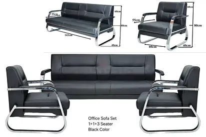 Brand new High Quality Five setaer office sofa set Available