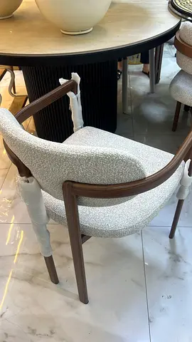 Elegant Modern Dining Chair with metal frame