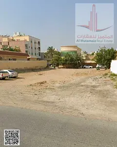 For sale in Ajman, a plot of land suitable for public services such as a school in Al Hamidiya, meas