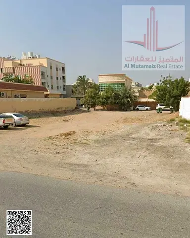 للبيع بعجمان ارض خدمات عامة كمدرسه بالحميديه شارع امامي وخلفي مساحه 29063 قدم  G +1  مطلوب 6 مليون 500