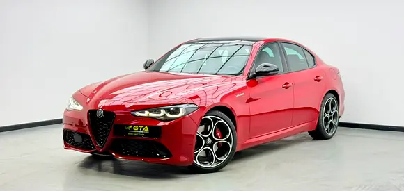 2024 Alfa Romeo Giulia Veloce Q2, 2031 Alfa Warranty + Service Pack, Full Alfa Service History, GCC