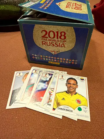 World Cup panini stickers 2018