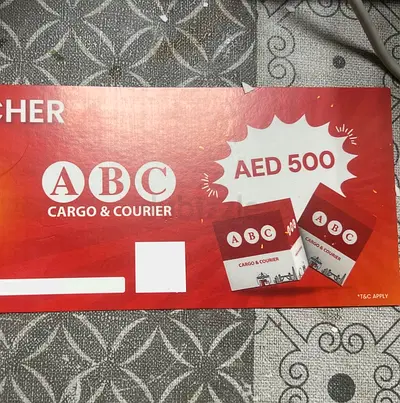 ABC Cargo 500 AED Voucher