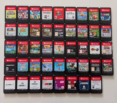 Nintendo Switch Games Mario pokemon Minecraft pokemon animal crossing Zelda crash sonic doom Splatoo