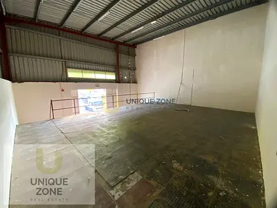 SPACIOUS FRONT FACING 1800 SQ FT WAREHOUSE FOR RENT || POWER 3 PHASE || AL JURF INDUSTRIAL AREA 1