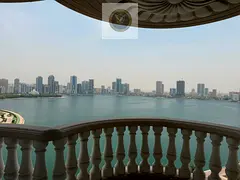 For annual rent: A stunning four-bedroom apartment with a sea view in Al Majaz 3, Sharjah