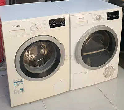 Bramd Siemens latest iq500 9 kg washer and 9 kg dryer separate set freestanding