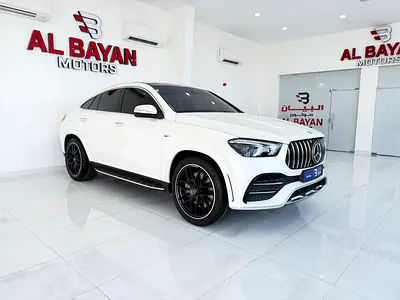 مرسيدس بينز GLE 53 ابيض / احمر خليجي تحت الضمان