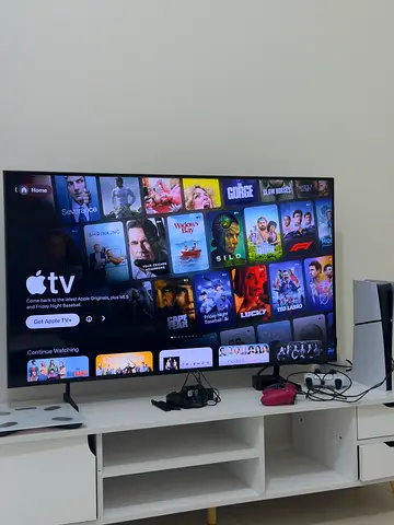 Samsung TV, 50, 4K Flat Smart TV, 2024 model, DU7000, Table Mounted
