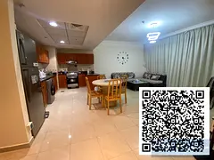 Stunning Pool View One Bedroom Apartment with Balcony and Parking at Ajman Corniche Residence