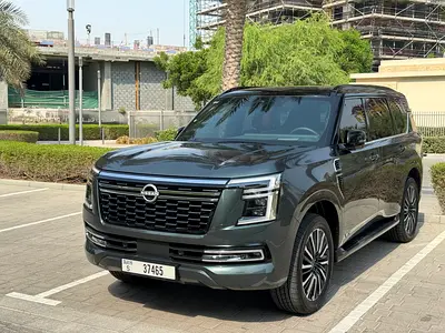 2025 | NISSAN PATROL LE PLATINIUM CITY | 3.5L Twin-Turbo | GCC | AGENCY WARRANTY  Service Contr