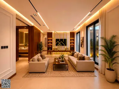 Own your dream villa! Modern design, registration fees included, close to the mosque, and at a nego