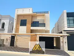 Luxury villa for annual rent in Al Yasmin area – Ajman 5 master bedrooms | Central air conditionin