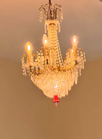 Swarovski Crystal Chandelier 5 arm