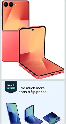 Samsung Galaxy Z flip 7 coral red