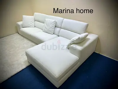 As like new condition marina home lshape sofa