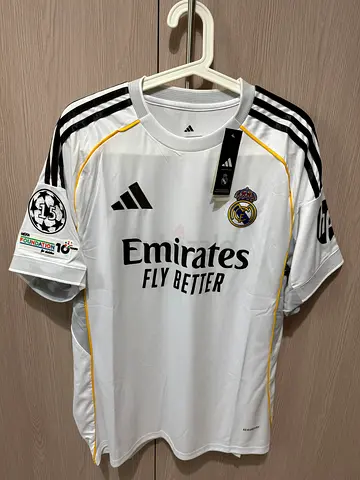 Real Madrid 2025-26 White Jersey