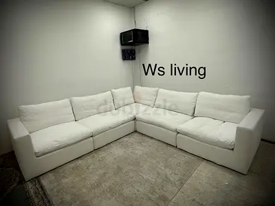 Still brand new ws living modular cloud sofa