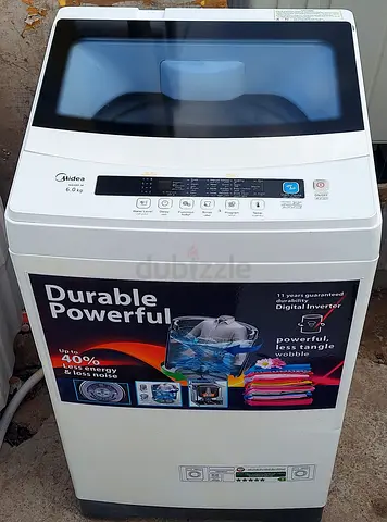 Midea 6kgs top load fully automatic washing machine excellent condition good price with warranty