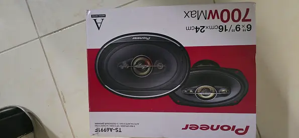 Pioneer TS-A6991F 6x9" 700W Max Car Speakers - New in Box