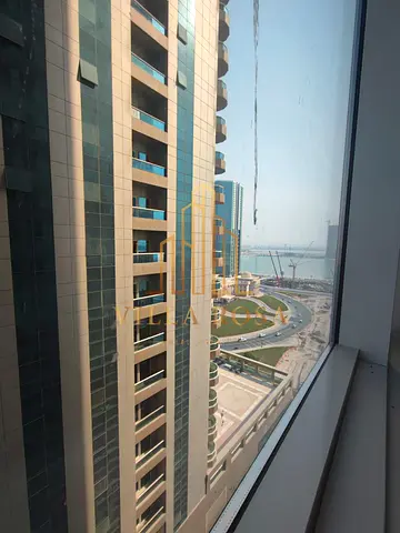 Annual Rental | 1-Bedroom Apartment with Sea View | Palm Tower 1