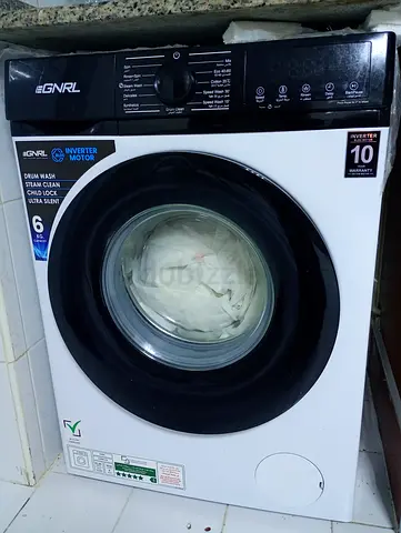 GNRL 6kg Front Load Washing Machine - Inverter Motor, Good Working Condition