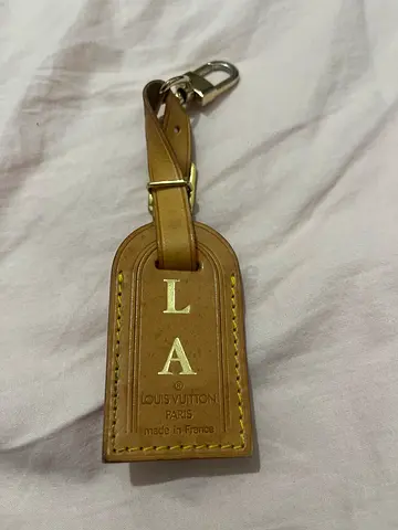 Louis Vuitton Tag LA Initial