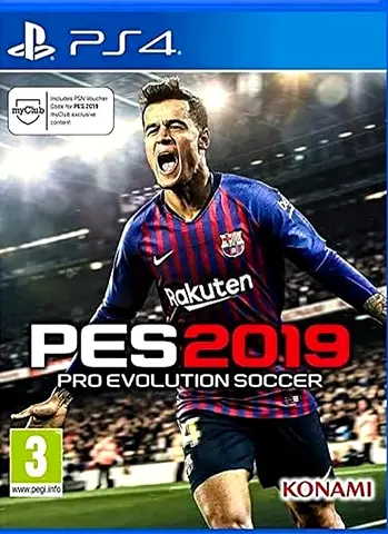 PES 2019 (Pro Evolution Soccer) - PS4 Disc, Good Condition