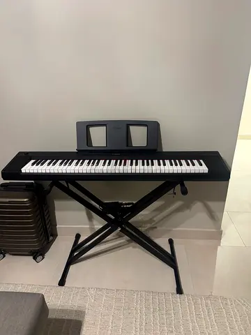 Digital piano with stand
