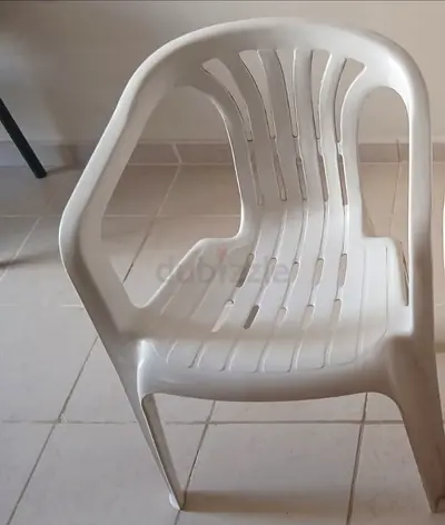 Family used plastic chairs for sale