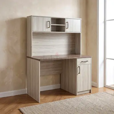 Angelic Study Desk with Hutch