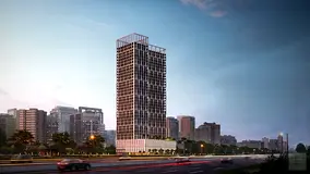 Majan Studio Apartment | Furnished | Skyline & Pool Views
