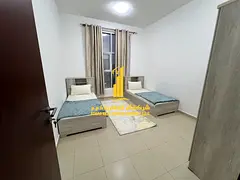 Luxurious two-bedroom apartment with a living room, fully furnished with brand new, high-end furnitu