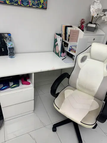 Desk with chair