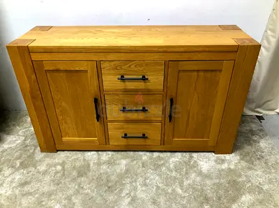 SOLID OAK WOOD BUFFET