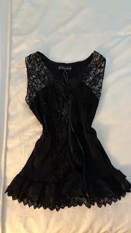 Vintage Y2K Floral Lace Corset Top