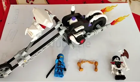 LEGO Ninjago Motorcycle and Mini Figures Set (used) 2259