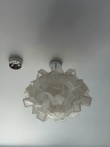 Modern White Decorative Ceiling Pendant Light - Unique Geometric Shade